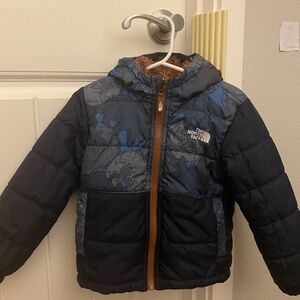 The Northface Boy’s Kids Boys’ Reversible Shasta Full-Zip Hooded Jacket